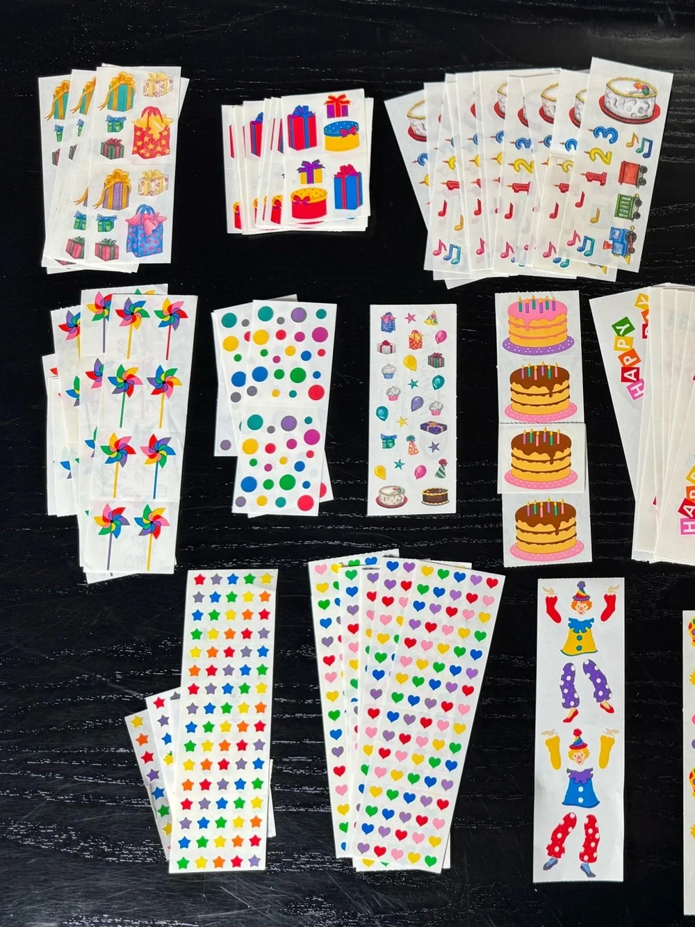 Creative Memories 90+ Sticker Lot Scrapbook Celebrate-Birthdays-Cake-Balloons - Picture 3 of 10